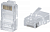 Коннектор Cabeus (8P8C-FC) UTP кат.5E RJ45 прозрачный