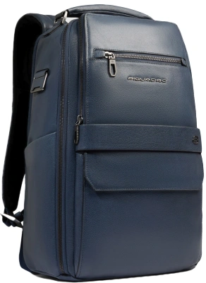 Рюкзак мужской Piquadro Solm CA7021S141/AV серо-голубой натур.кожа