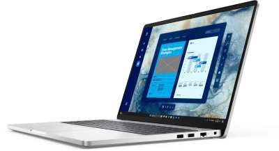 Ноутбук Dell Pro 16 PC16250 Core Ultra 5 235U 16Gb SSD512Gb Intel Graphics 16" IPS FHD+ (1920x1200) Linux silver WiFi BT Cam (PRO16-5653)