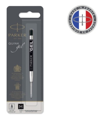 Стержень гелевый Parker Z05 (1950344) M 0.7мм черные чернила для ручек шариковых блистер