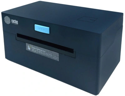 Термопринтер Cactus CS-TP-D420U+держатель (CS-TP-D420U) 203dpi 160мм/с/USB для печ.этик. черный