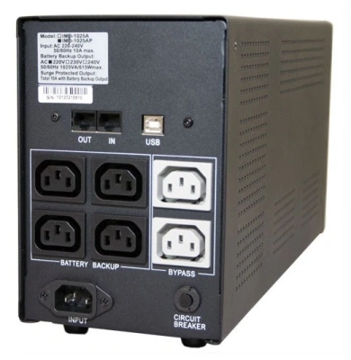 Источник бесперебойного питания Powercom Imperial IMD-1025AP 615Вт 1025ВА черный