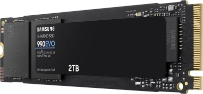 Накопитель SSD Samsung PCIe 4.0 x4 2TB MZ-V9E2T0BW 990 EVO M.2 2280