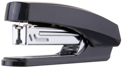 Степлер Deli E0238 N10 (12листов) встроенный антистеплер ассорти 50скоб коробка