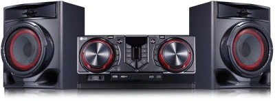 Минисистема LG XBoom CJ44 черный 480Вт FM USB BT