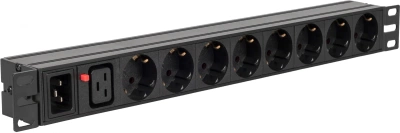 Блок распределения питания Powercom PDU-16A-type 2 PDU-16AV10-8S-C9-C2