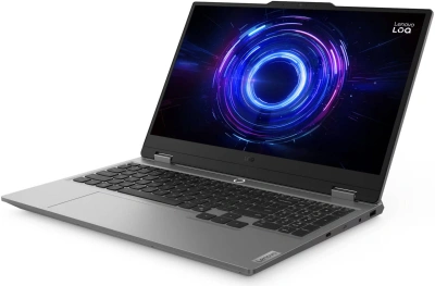 Ноутбук Lenovo LOQ 15IRX10 Core i7 14700HX 16Gb SSD512Gb NVIDIA GeForce RTX 5060 8Gb 15.6" IPS FHD (1920x1080) без ОС grey WiFi BT Cam (83JE00YLPS)