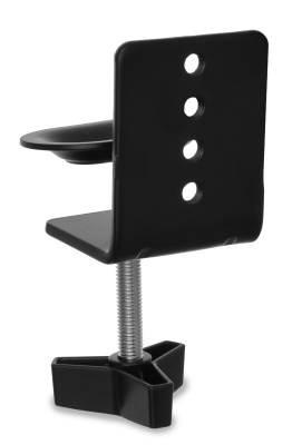 Кронштейн для мониторов ЖК Buro M061 черный 17"-32" макс.8кг крепление к столешнице поворот и наклон