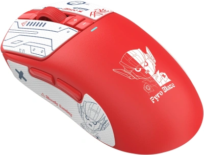 Мышь A4Tech Bloody R72 Pro красный оптическая 26000dpi беспров. USB-C 7but (R72 PRO PYRO BLAZE)