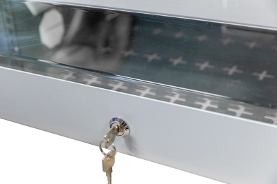 Шкаф коммутационный NTSS (NTSS-SOHO5U) настенный 5U 520x140мм пер.дв.стекл несъемн.бок.пан. 80кг белый 11кг 480мм IP20 металл