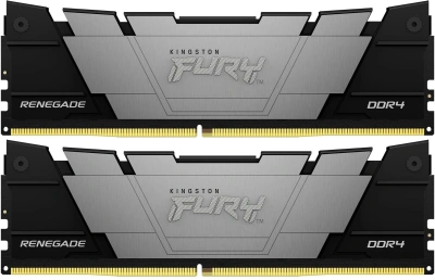 Память DDR4 2x8GB 4266MHz Kingston KF442C19RB2K2/16 Fury Renegade Black RTL Gaming PC4-34100 CL19 DIMM 288-pin 1.4В single rank с радиатором Ret