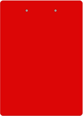 Папка-планшет Бюрократ -PD6002 A4 пластик 1мм ассорти