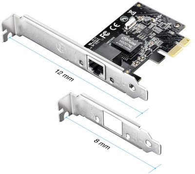 Сетевой адаптер Gigabit Ethernet Cudy PE10 PCI Express