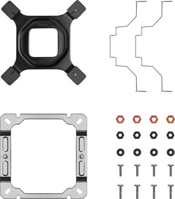 Устройство охлаждения(кулер) Deepcool AK400 Soc-AM5/AM4/1200/1700/1851 серебристый 4-pin 29-29dB Al+Cu 220W 661gr Ret (R-AK400-BKNNMN-G-1)