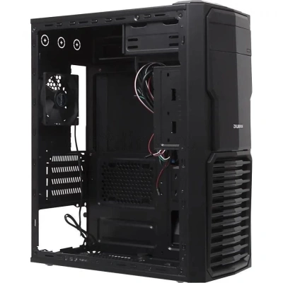 Корпус Zalman ZM-T4 Plus черный без БП mATX 6x120mm 1x140mm 1xUSB2.0 2xUSB3.0 audio bott PSU