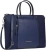 Деловая сумка женская Piquadro Lyra CA4021W92T/BLU с отделением для ноутбука 15.6" темно-синяя нейлон/натур.кожа