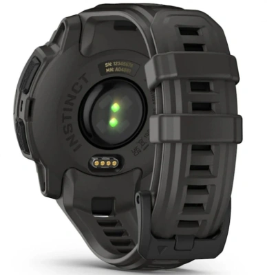 Смарт-часы Garmin Instinct E 45мм 1.4" AMOLED корп.серый рем.серый разм.брасл.:132-213 мм (010-02933-00)