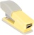 Степлер Kw-Trio 055X6-YEL Swing Standing 24/6 26/6 (20листов) желтый 100скоб пластик коробка