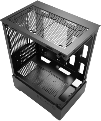 Корпус Bloody CC-125 черный без БП mATX 5x120mm 2xUSB2.0 1xUSB3.0 audio bott PSU