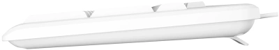 Клавиатура Acer OKW500 белый USB Multimedia (ZL.KBDEE.01S) кабель 1.8м