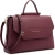 Деловая сумка женская Piquadro Circle BD6778W92/BO с отделением для ноутбука 14" сливовая натур.кожа