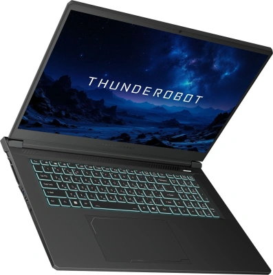 Ноутбук Thunderobot Range 17 G2A Pro 2K Ryzen 7 H255 32Gb SSD1Tb NVIDIA GeForce RTX 5060 8Gb 17.3" IPS QHD (2560x1440) Windows 11 Pro black WiFi BT Cam (JT009X00QRU)