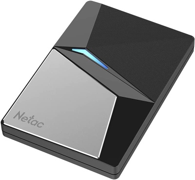 Накопитель SSD Netac USB-C 120Gb NT01Z7S-120G-32BK Z7S 2.5" черный