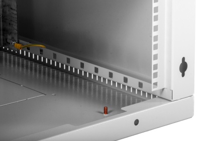 Шкаф коммутационный ЦМО ШРН-Эконом (ШРН-Э-6.650.1) настенный 6U 600x650мм пер.дв.металл 65кг серый 600мм 16.2кг 180град. 342мм IP20 металл