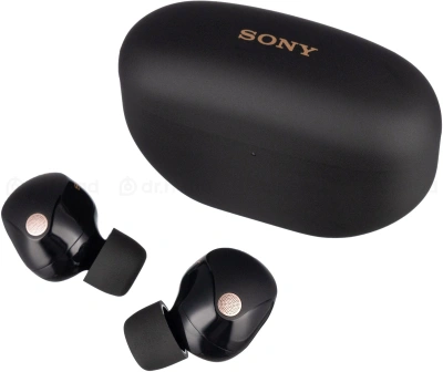 Гарнитура внутриканальные Sony WF-1000XM5 черный беспроводные bluetooth в ушной раковине (WF-1000XM5/BC)