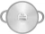 Кастрюля Rondell Point RDS-1312 4.8л. d=24см (с крышкой) стальной