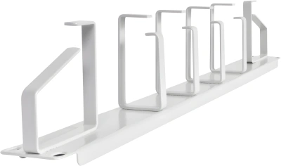 Кабельный органайзер горизонтальный ЦМО ГКО-1-6 односторонний кольца 1U шир.:19" глуб.:85мм