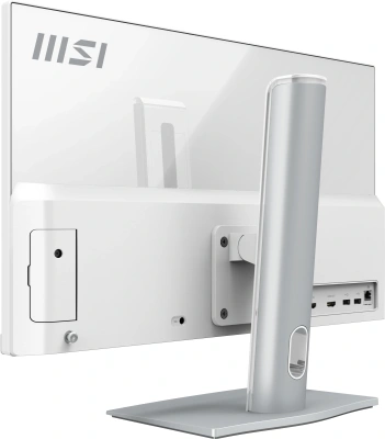 Моноблок MSI Modern AM242P 1M-1022XRU 23.8" Full HD Core 5 120U (1.4) 16Gb SSD512Gb Graphics без ОС GbitEth WiFi BT 120W клавиатура мышь Cam белый 1920x1080