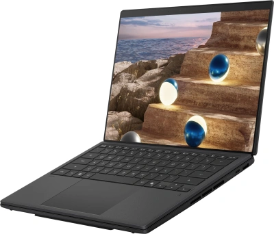 Ноутбук Asus ZenBook Duo UX8407AA-SN279X Core Ultra 9 386H 32Gb SSD1Tb Intel Graphics 14" OLED Touch 3K (2880x1800) Windows 11 Pro dk.grey WiFi BT Cam (90NB16V1-M00F80)