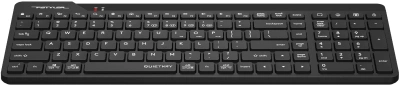 Клавиатура A4Tech FBK23 AS черный USB беспроводная BT/Radio