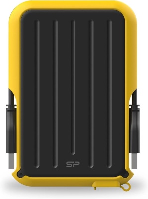 Жесткий диск Silicon Power USB3.0 2TB SP020TBPHD66SS3Y Armor A66 2.5" желтый