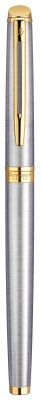 Ручка роллер Waterman Hemisphere (S0920350) Steel GT F черн. черн. подар.кор.