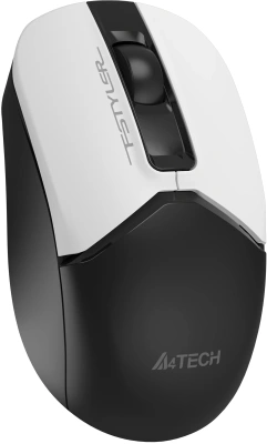 Мышь A4Tech Fstyler FG12 Panda белый/черный оптическая 1200dpi беспров. USB 3but