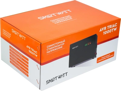 Стабилизатор напряжения Smartwatt AVR Triac 1000TW 1000ВА черный