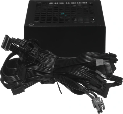 Блок питания Deepcool ATX 750W PF750 80+ white (20+4pin) APFC 120mm fan 6xSATA RTL