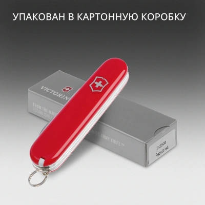 Нож перочинный Victorinox Recruit (0.2503) 84мм 10функц. красный карт.коробка