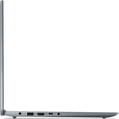 Ноутбук Lenovo IdeaPad Slim 3 15AMN8 Ryzen 3 30 8Gb SSD256Gb AMD Radeon 610M 15.6" IPS FHD (1920x1080) без ОС grey WiFi BT Cam (82XQ01CCPS)