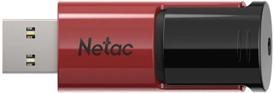 Флеш Диск Netac 256GB U182 NT03U182N-256G-32RE USB3.2 красный/черный