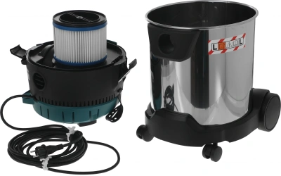 Строительный пылесос Makita VC3011L (уборка: сухая/влажная/сбор воды) зеленый