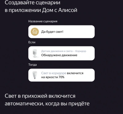 Датчик движ. Yandex YNDX-00522 белый