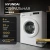 Стиральная машина Hyundai WME6004 класс: A+++ загр.фронтальная макс.:6кг белый инвертор