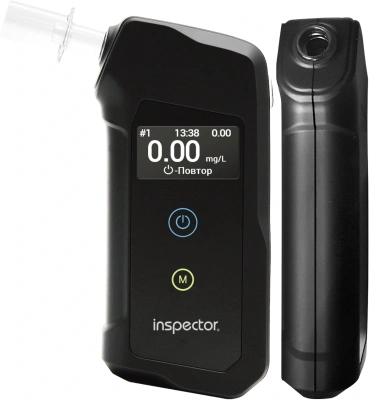 Алкотестер Inspector АТ950 электрохимический черный