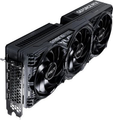 Видеокарта Palit PCI-E 5.0 PA-RTX5080 GAMINGPRO NVIDIA GeForce RTX 5080 16Gb 256bit GDDR7 2295/30000 HDMIx1 DPx3 HDCP Ret