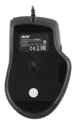 Мышь Acer OMW130 черный оптическая 3600dpi USB 6but (ZL.MCEEE.00J)