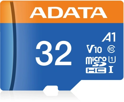 Флеш карта microSDHC 32GB A-Data AUSDH32GUICL10A1-RA1 Premier + adapter