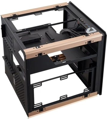 Корпус Azza Regis черный без БП ATX 5x120mm 4x140mm 2xUSB3.0 audio bott PSU